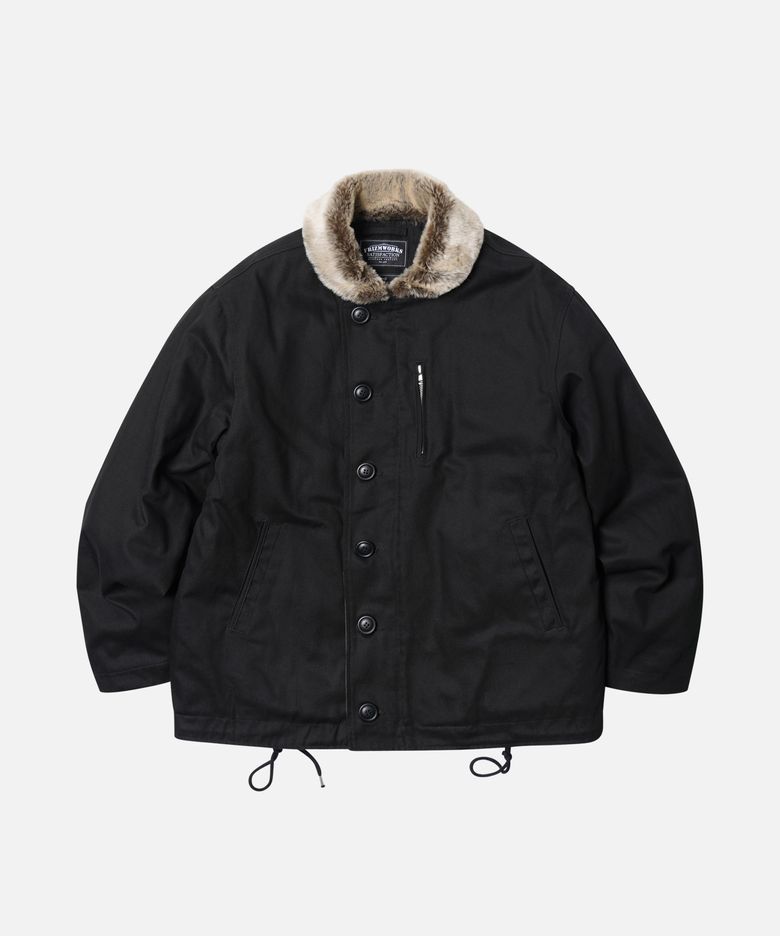EDGAR N-1 DECK JACKET _ BLACK