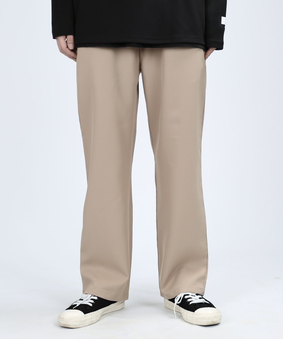 베리베인(VERYVAIN) LGT WIDE SLACKS (BEIGE)