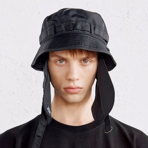 고스트 이어 플랩 버킷햇