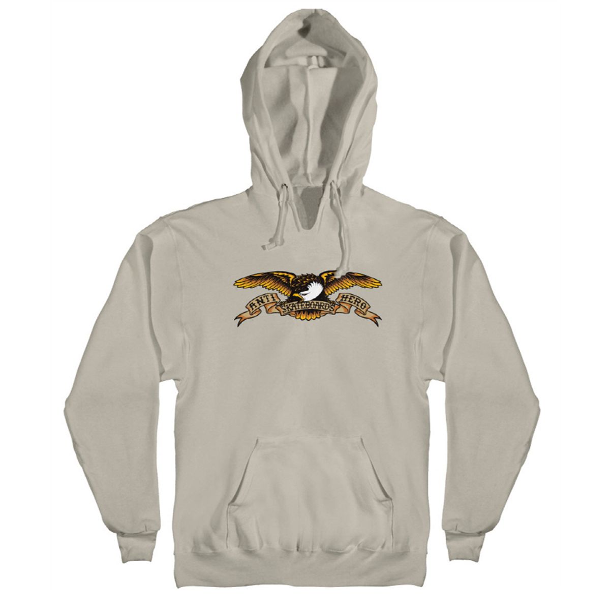 안티히어로(ANTI HERO) EAGLE Pullover Hood - BONE / MULTI-COLORED Print 53120001L
