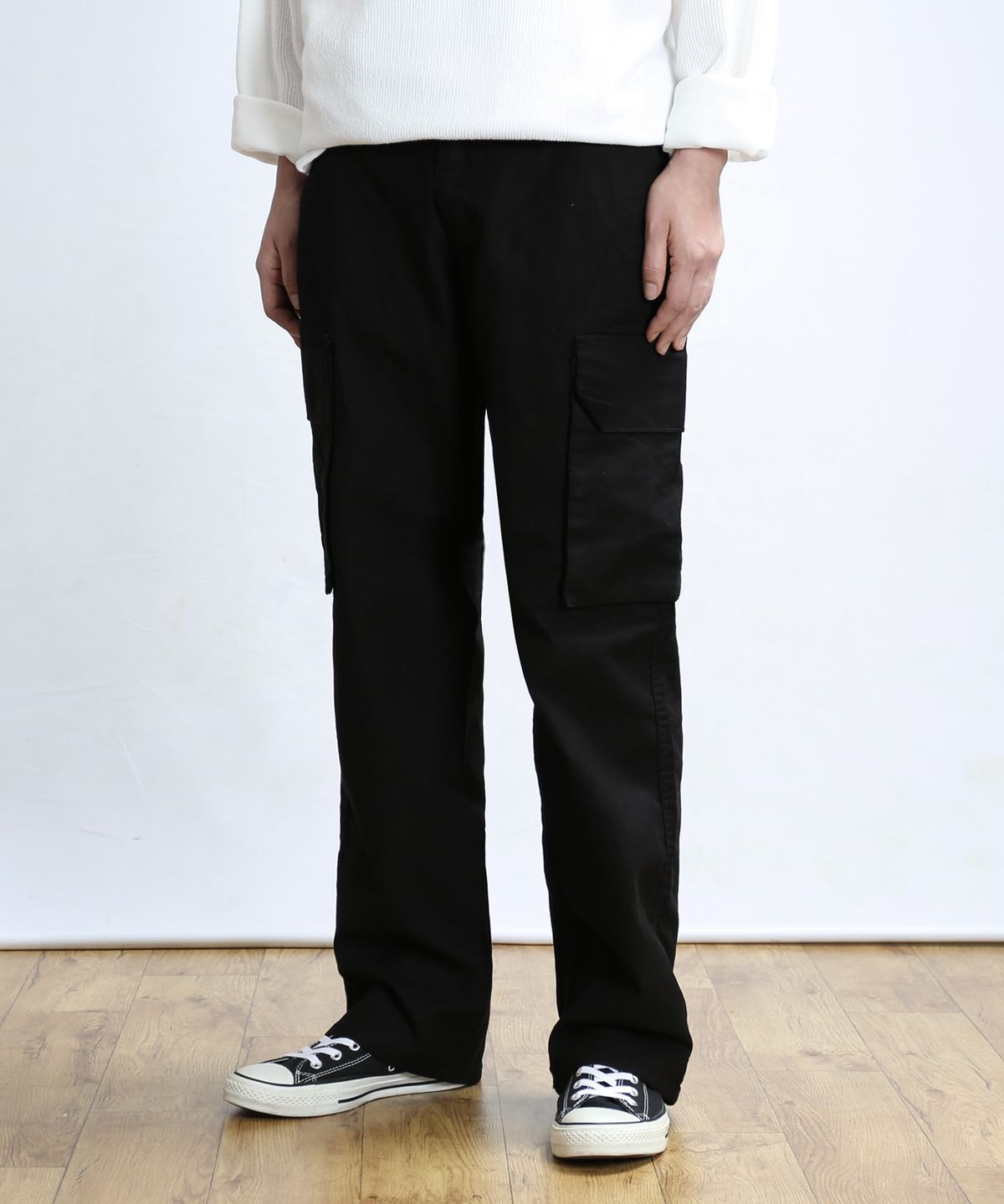 쟈니웨스트(JHONNY WEST) Comport Wide Cargo (Black)