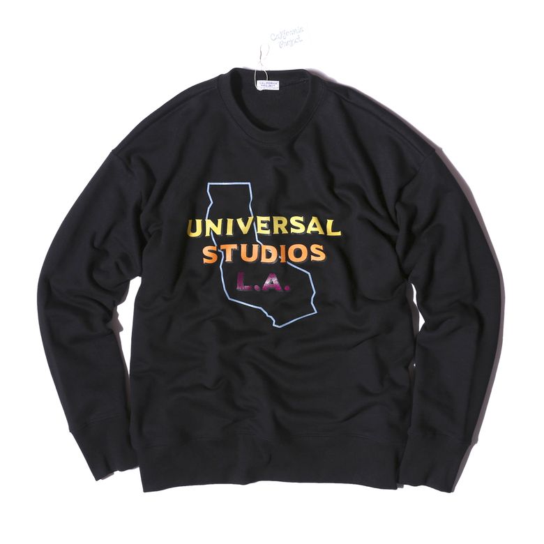 UNIVERSAL STUDIOS LA SWEATSHIRTS (BLACK)