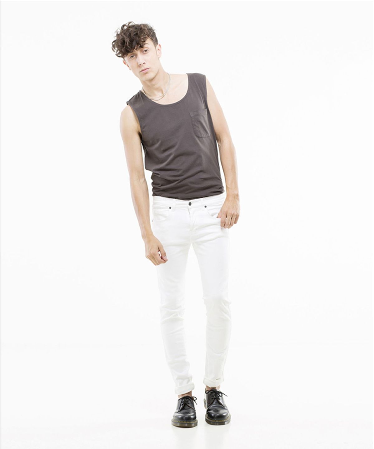닥터데님(DR.DENIM) 스냅 - 화이트