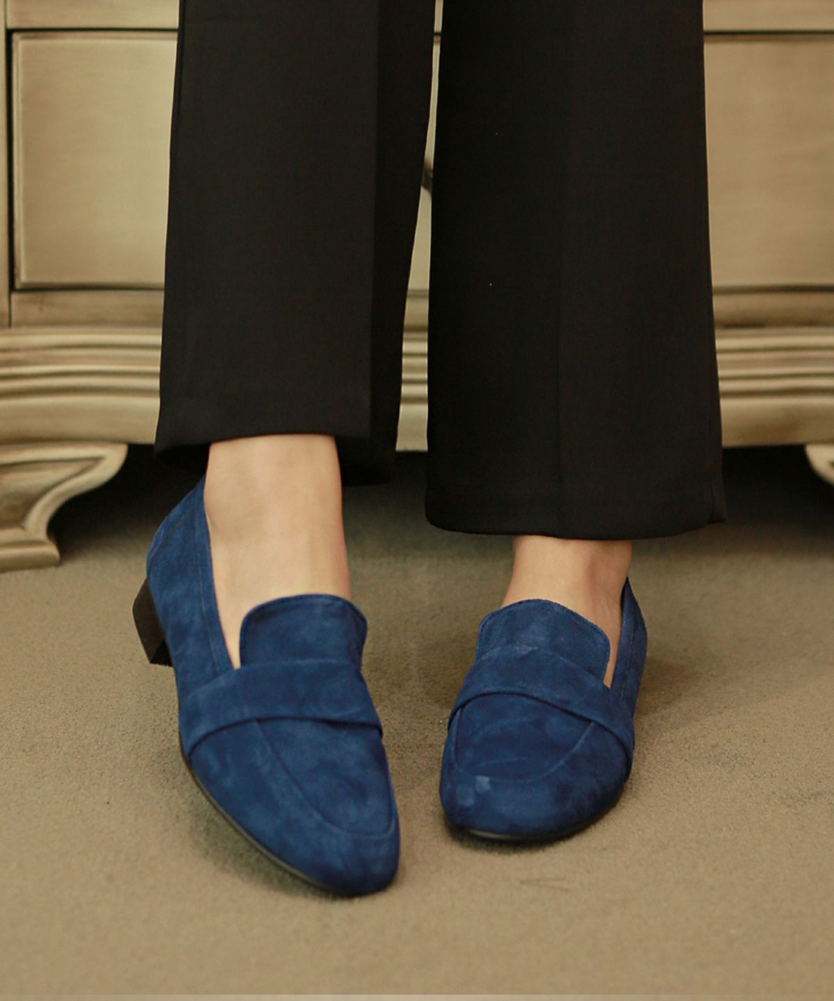 프리플라(FRI FLA) 19B604 blue loafer