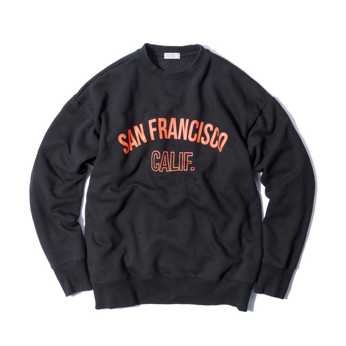 캘리포니아 프로젝트(CALIFORNIA PROJECT) CITY. PROJECT SWEATSHIRTS SAN FRANCISCO (BLACK)