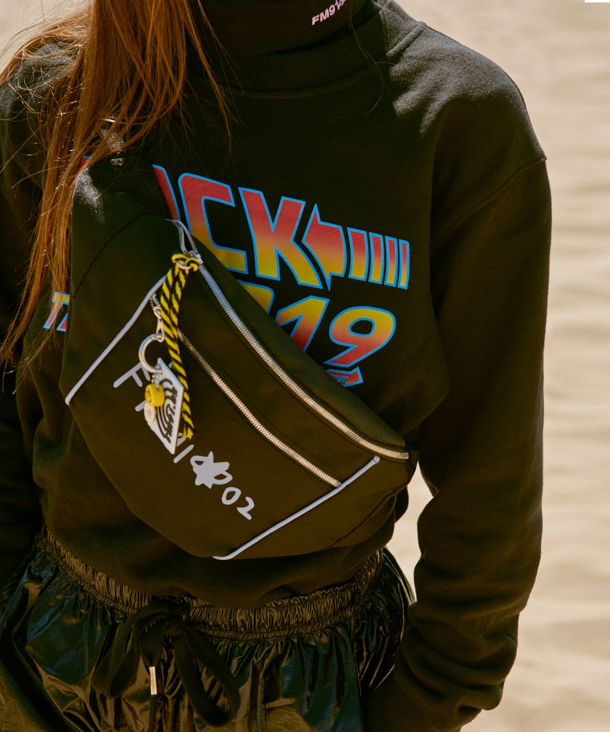 에프엠9102(FM91.02) BIG WAVE BELT BAG