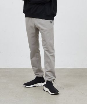 로고 배기 팬츠 [그레이]