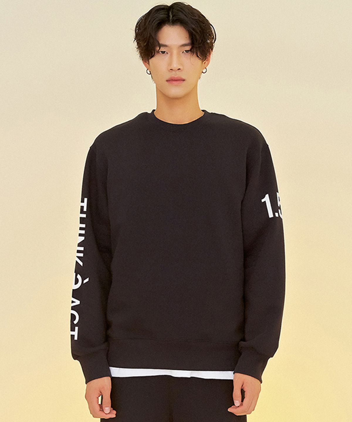 폴루션(POLLUTION) THINK SWEATSHIRTS