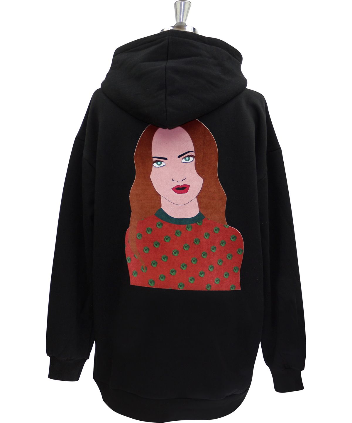 리플링(LEAPLING) BLACK HOODIE (몬난이)