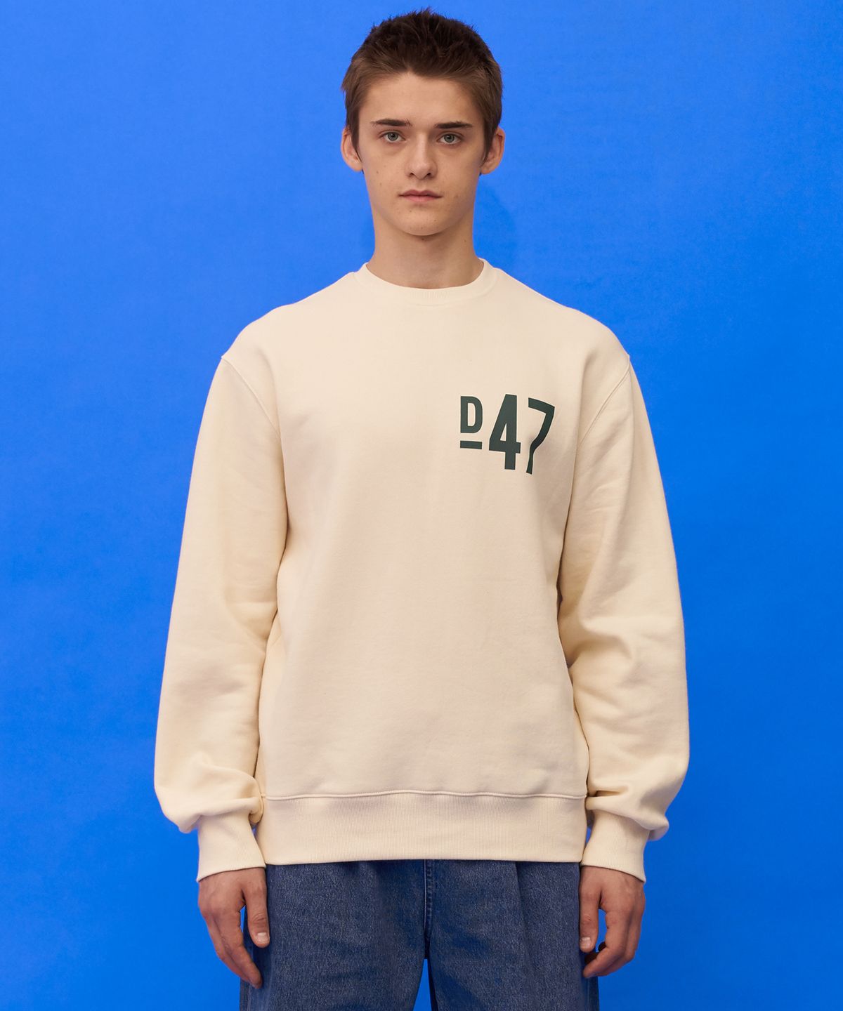 스트리트 스탠다드(STREET STANDARD) L.P.C SLOGAN CREWNECK