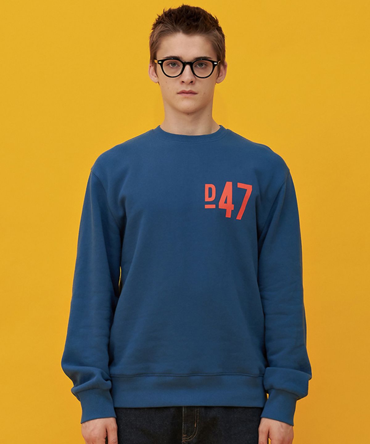 스트리트 스탠다드(STREET STANDARD) L.P.C SLOGAN CREWNECK