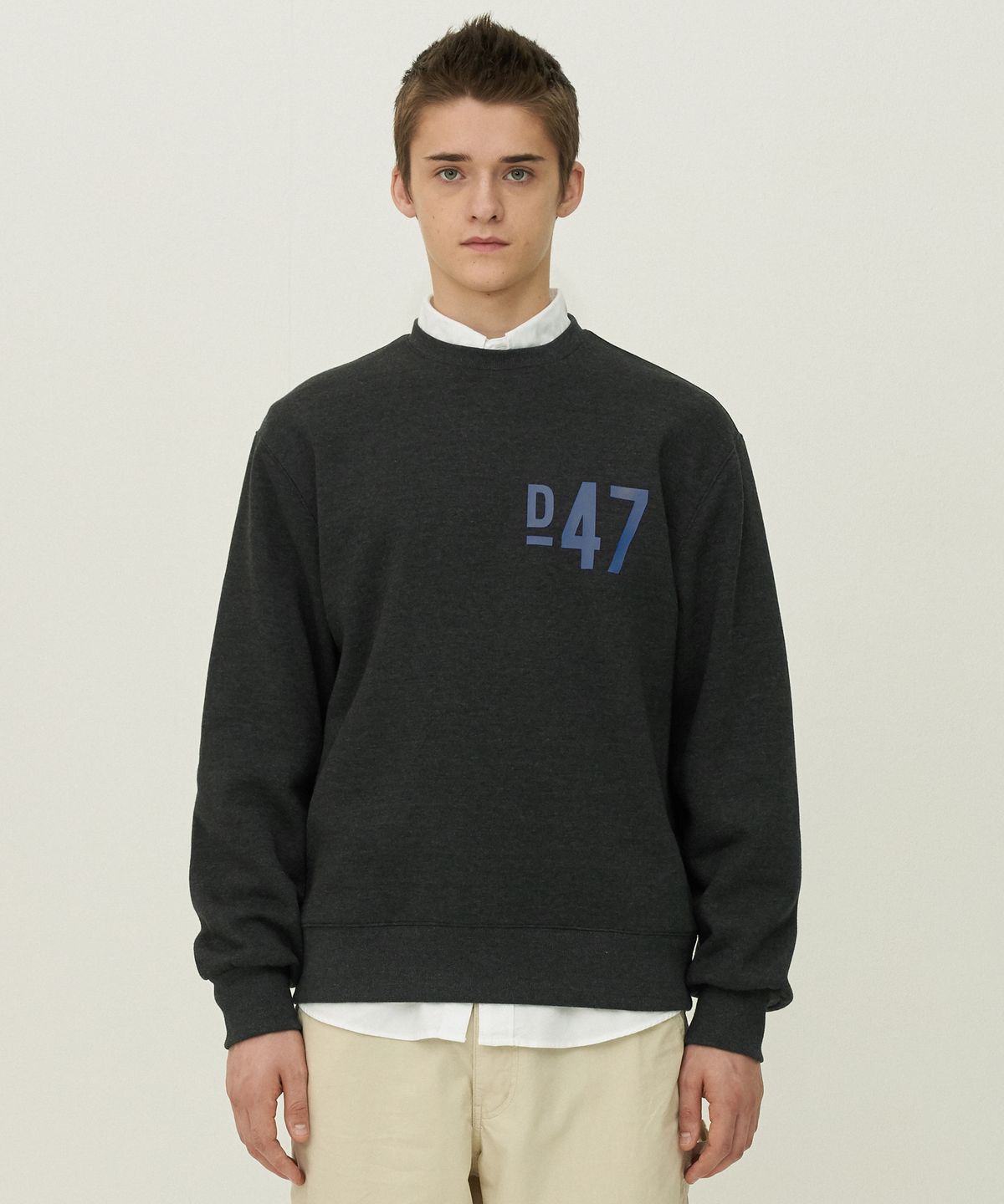 스트리트 스탠다드(STREET STANDARD) L.P.C SLOGAN CREWNECK