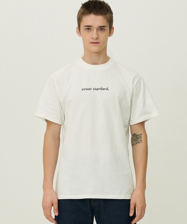 LOGO TEE-WHITE