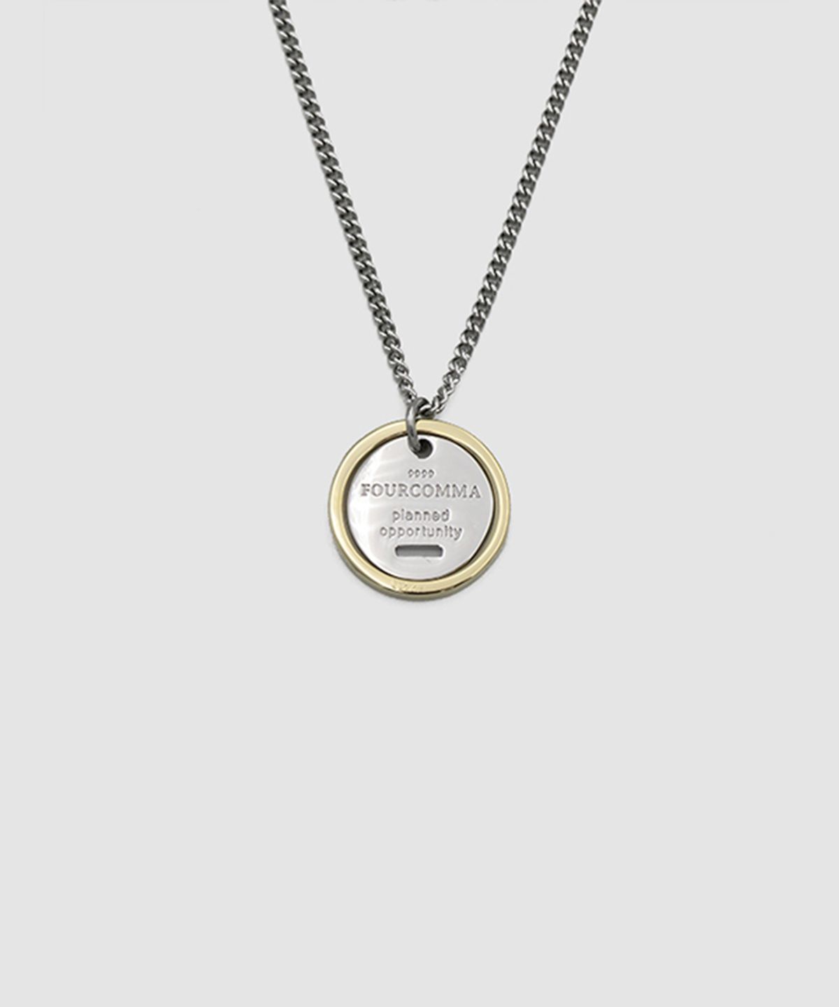 포콤마(FOURCOMMA) CIRCLE RING NECKLACE