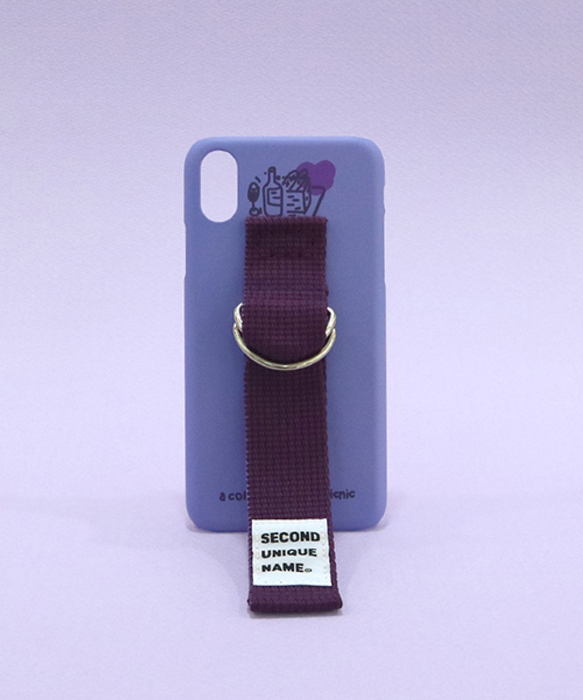 세컨드유니크네임(SECOND UNIQUE NAME) SUN CASE SEND PURPLE DEEP PURPLE (ILLUST)