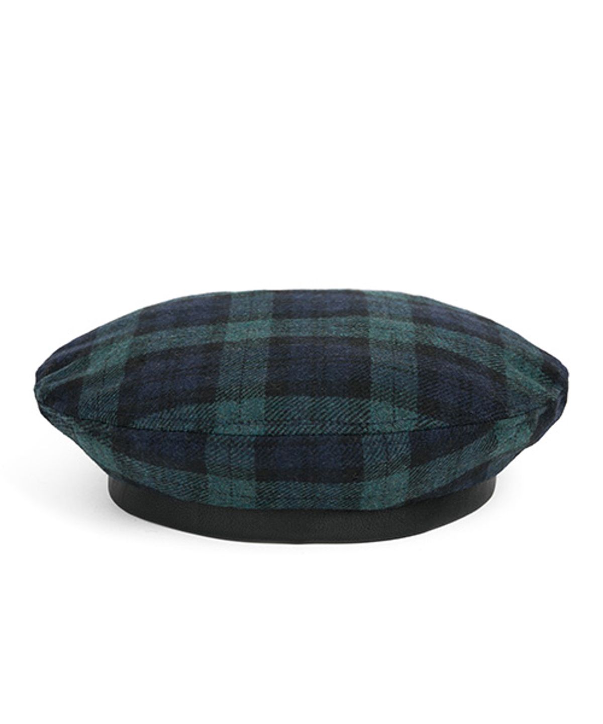와일드 브릭스(WILD BRICKS) WOOL BW CHECK FLAT BERET (green)