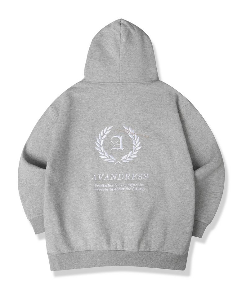 UNISEX LAUREL OVERSIZED HOODIE GREY