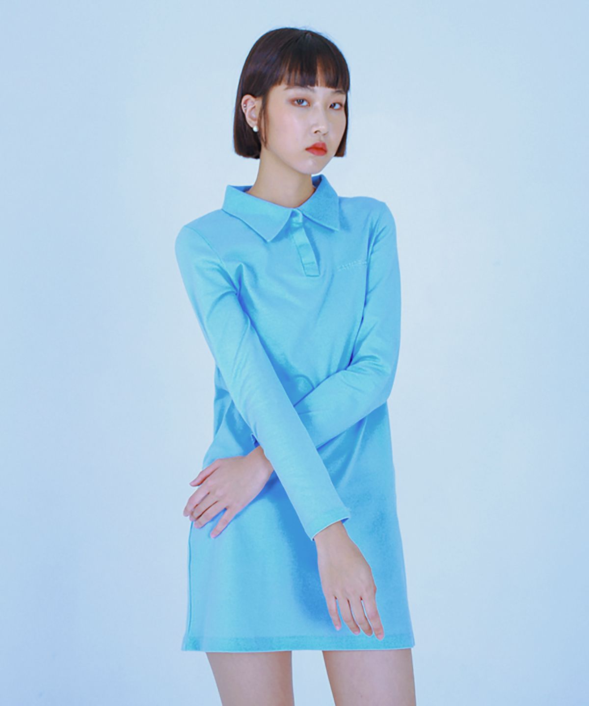 카타르시스(KATHARSIS) 피케이 원피스 (블루)_S M