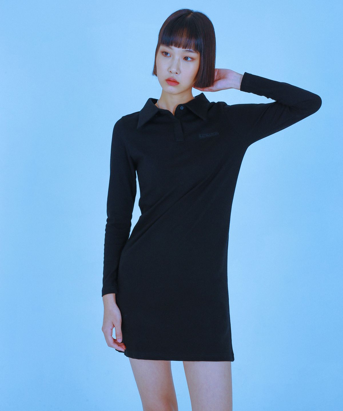 카타르시스(KATHARSIS) 피케이 원피스 (블랙)_S M