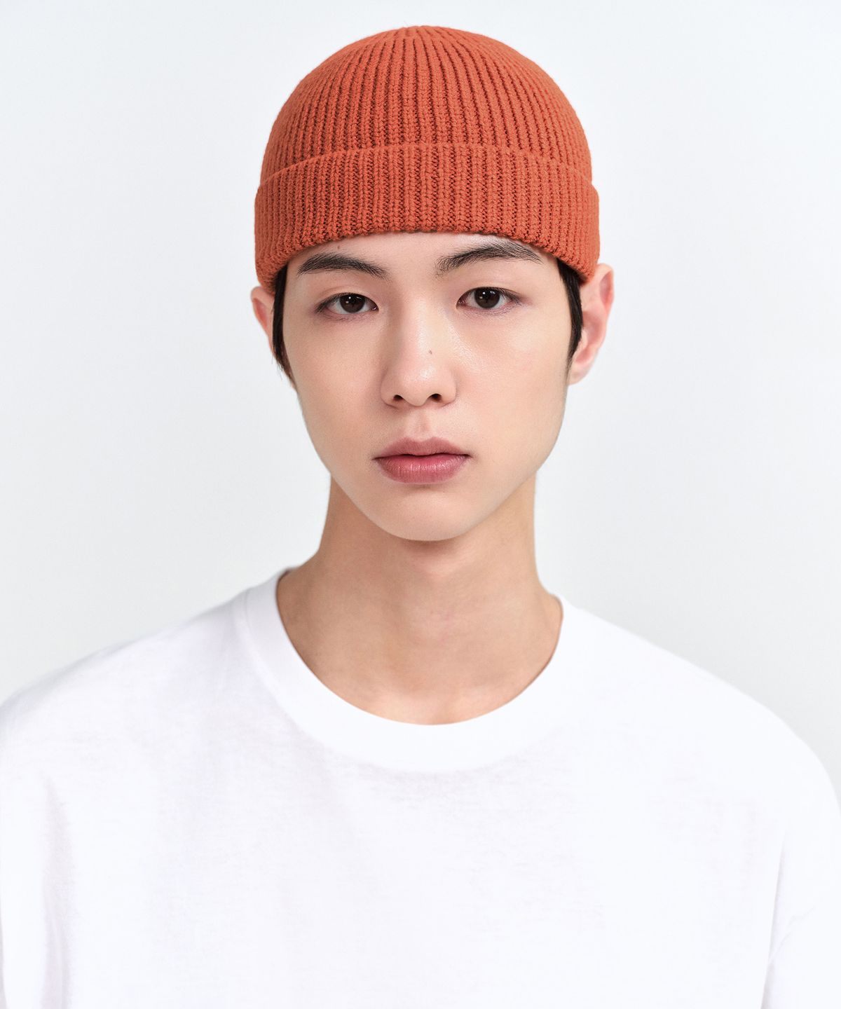 무신사 스탠다드(MUSINSA STANDARD) 니트 워치 캡 [오렌지]