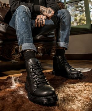 F07 나이로비 7홀 더비 워커 매트블랙