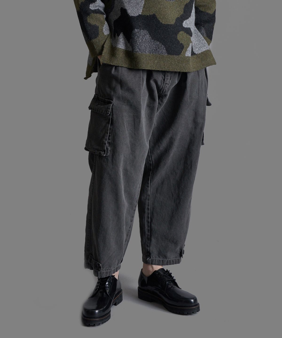 스미스아머(SMITHARMOR) SA 피그먼트 밀리터리 M-47 팬츠_차콜