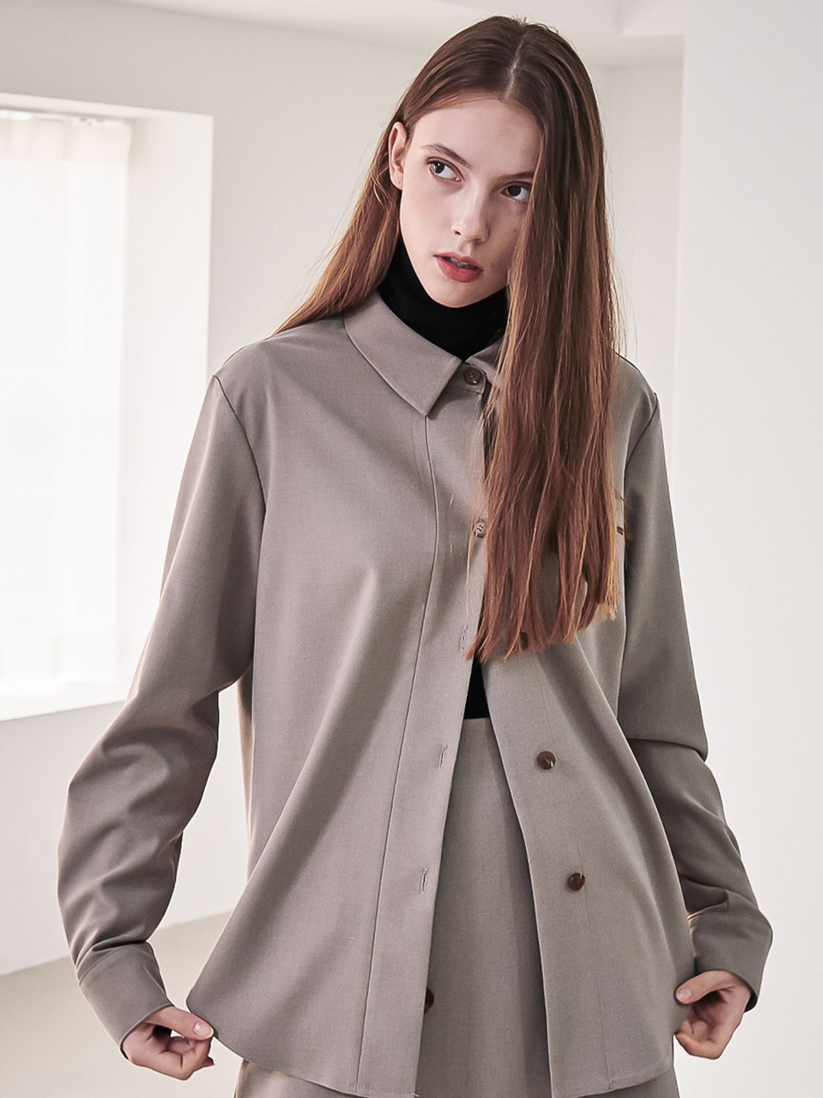 아쿠드(ACUD) Gaia Blouse_Beige