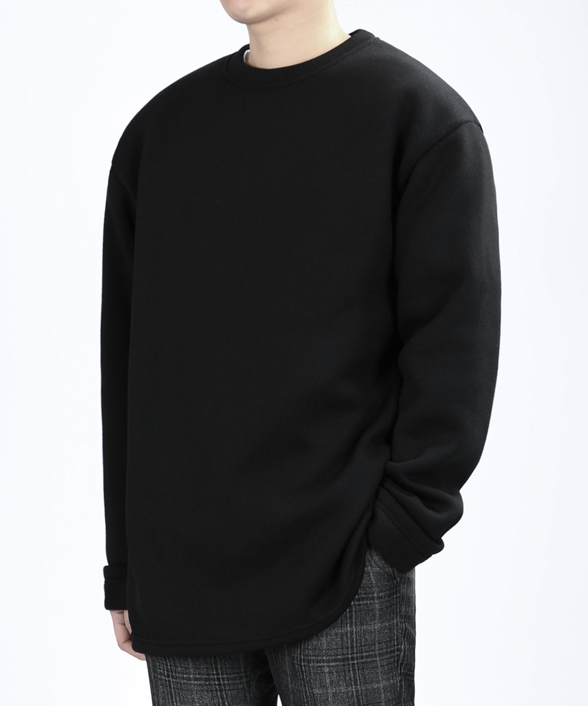 베리베인(VERYVAIN) KNIT NAP LONG SLEEVES (BLACK)