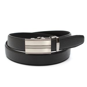 남성 실버 자동 정장벨트