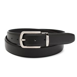 남성 라운드 버클 벨트