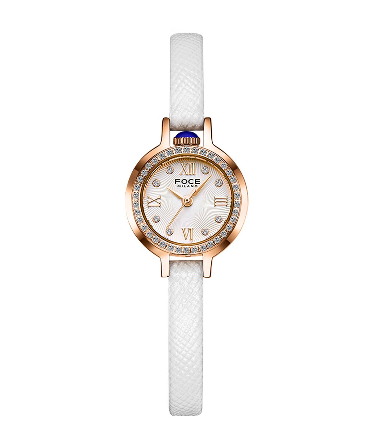 포체 레이디(FOCE LADY) 22.5mm 여성 가죽시계 FM1927L-WRG