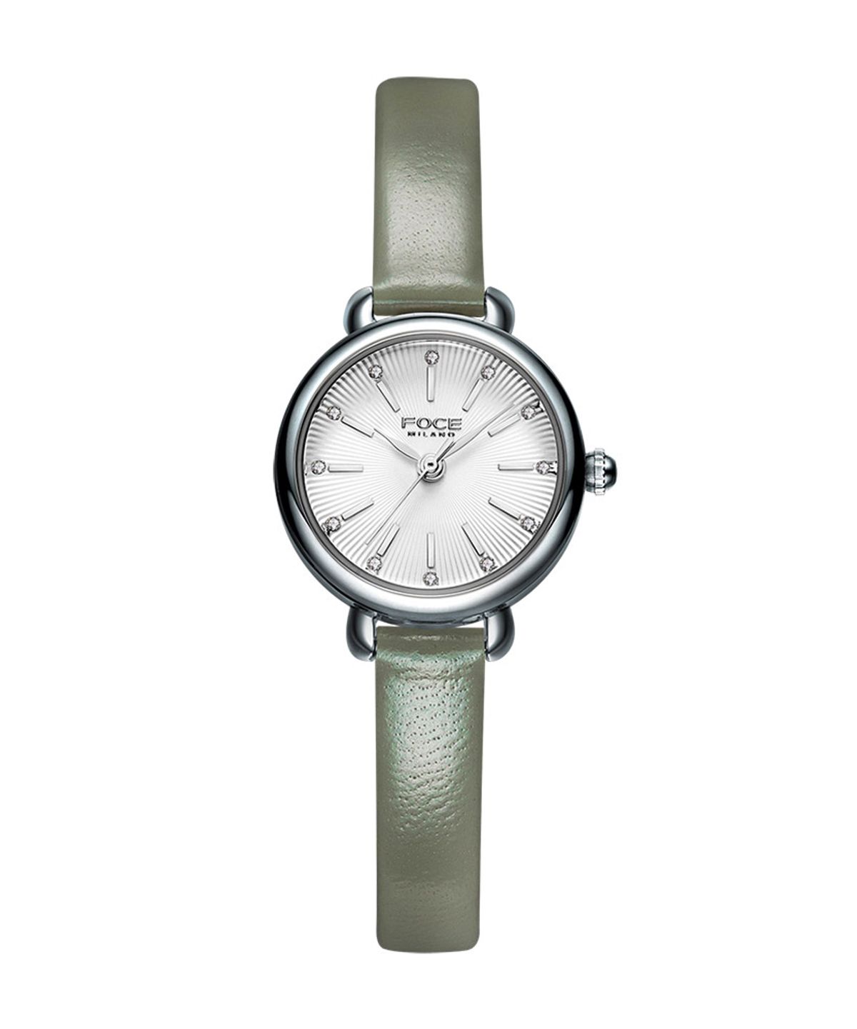 포체 레이디(FOCE LADY) 23mm 여성 가죽시계 FM1911L-WH