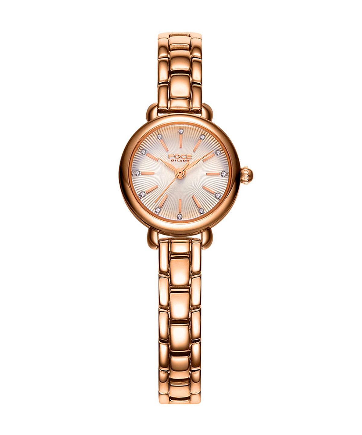 포체 레이디(FOCE LADY) 23mm 여성 로즈골드 메탈시계 FM1911WRG