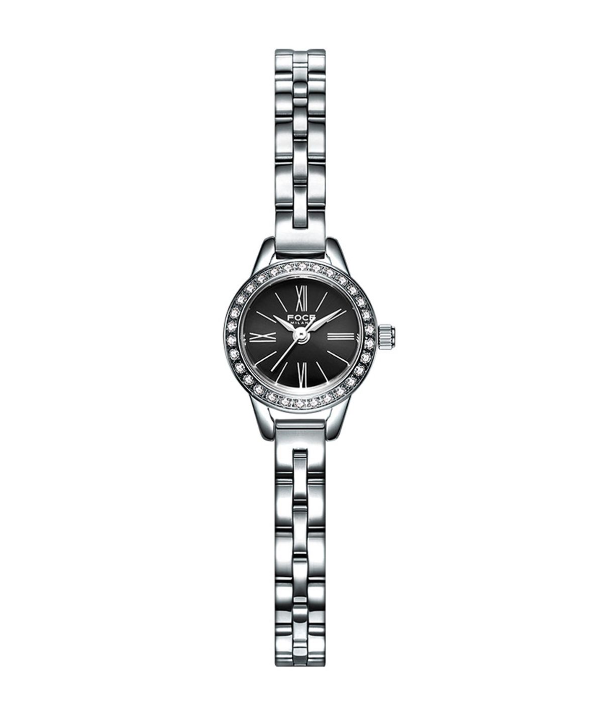 포체 레이디(FOCE LADY) 18mm 여성 메탈시계 FM1906BK