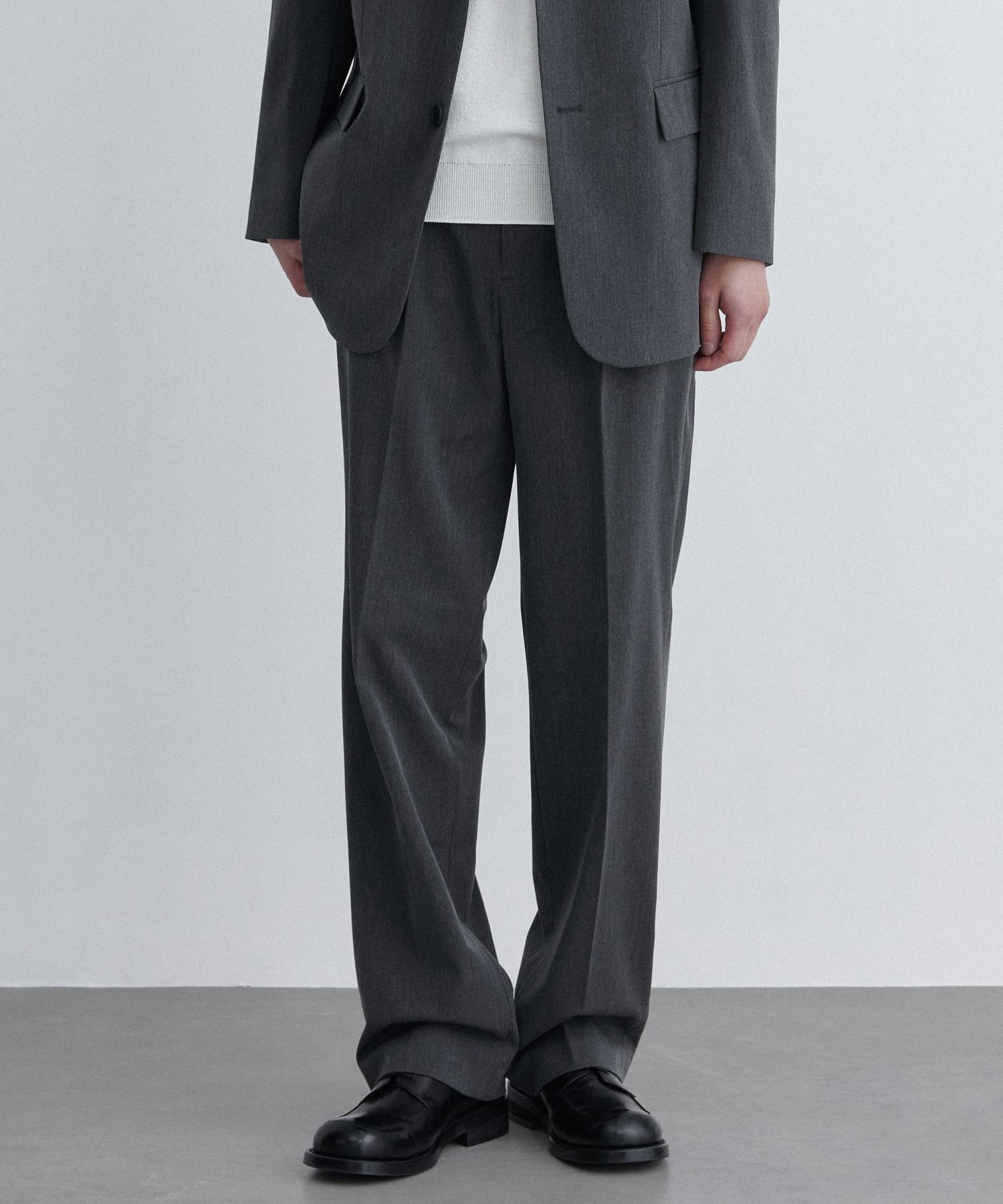 ★MUSINSA★ WIDE HIDDEN BANDING SLACKS MUSINSA | MUSINSA STANDARD [Cool Standard] Wide Hidden