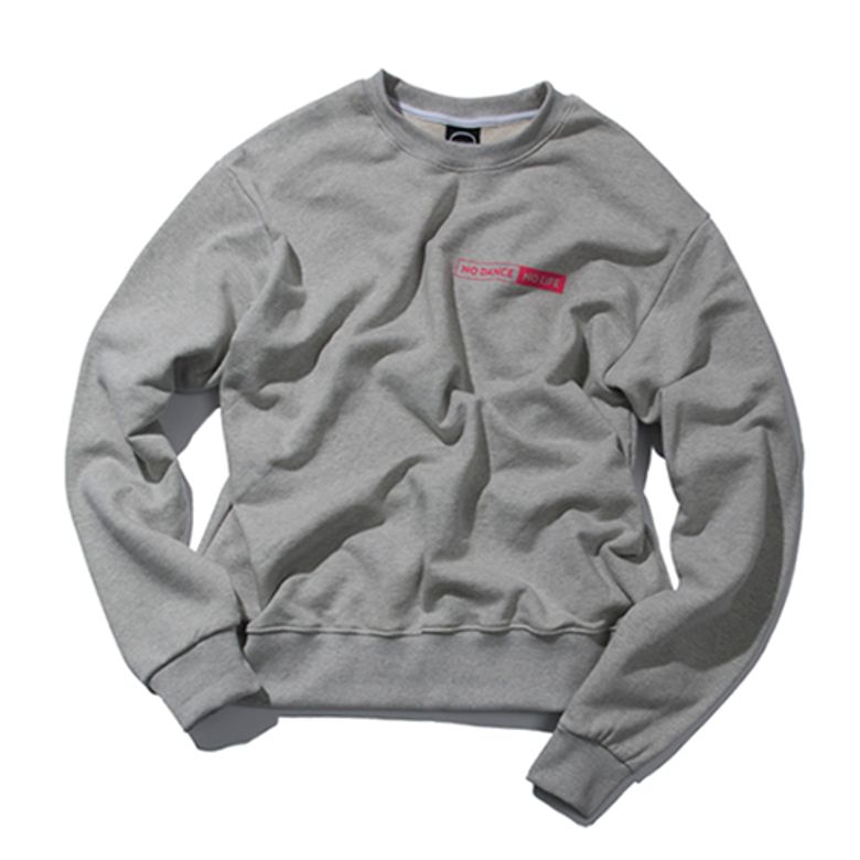 NO DANCE NO LIFE CREWNECK (Gray)