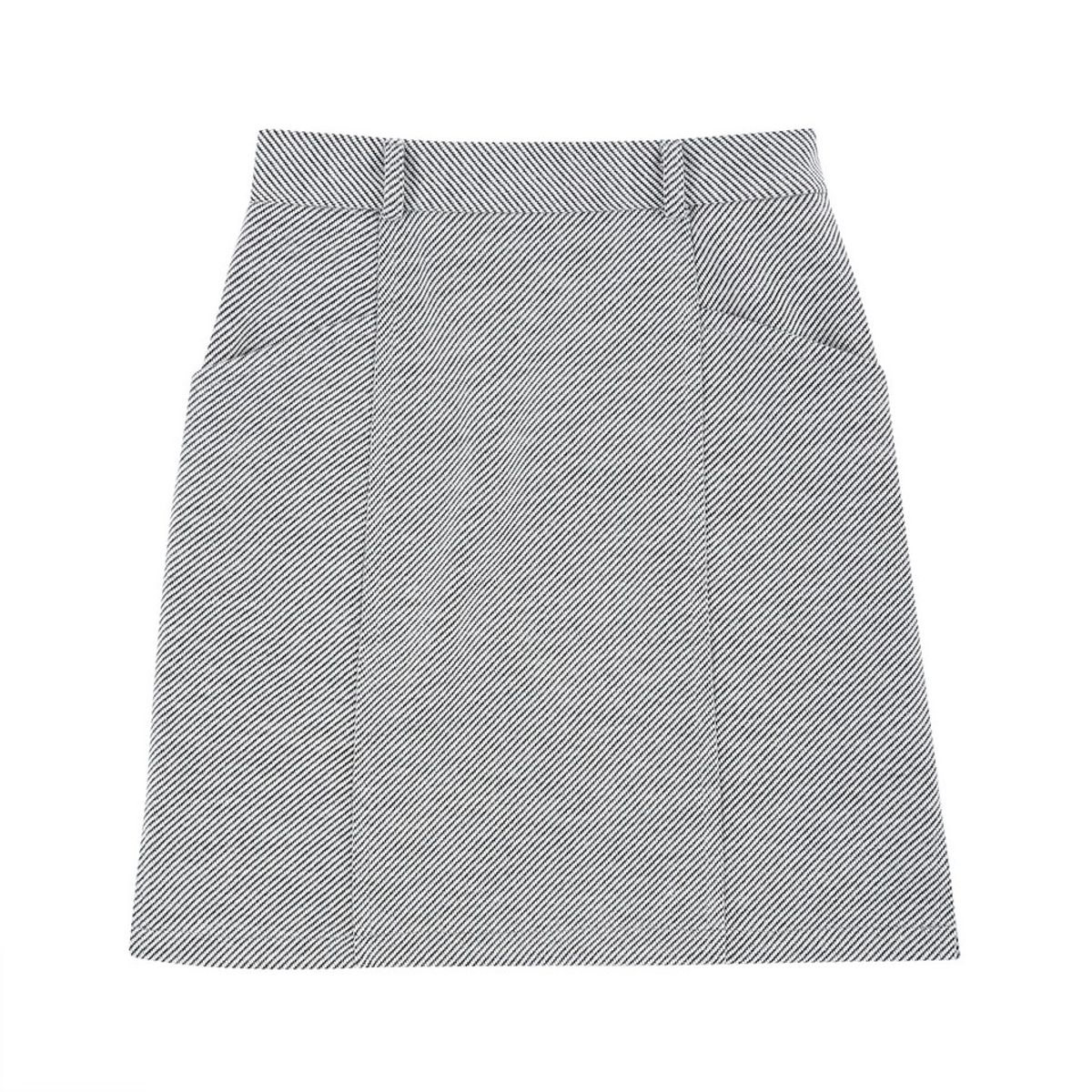 느와(NOIR) Twill Skirt