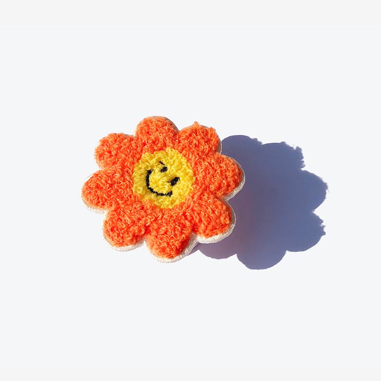 [19ALL] Smile Flower Smart Tok - Orange / 스마일 플라워 스마트톡 - 오렌지