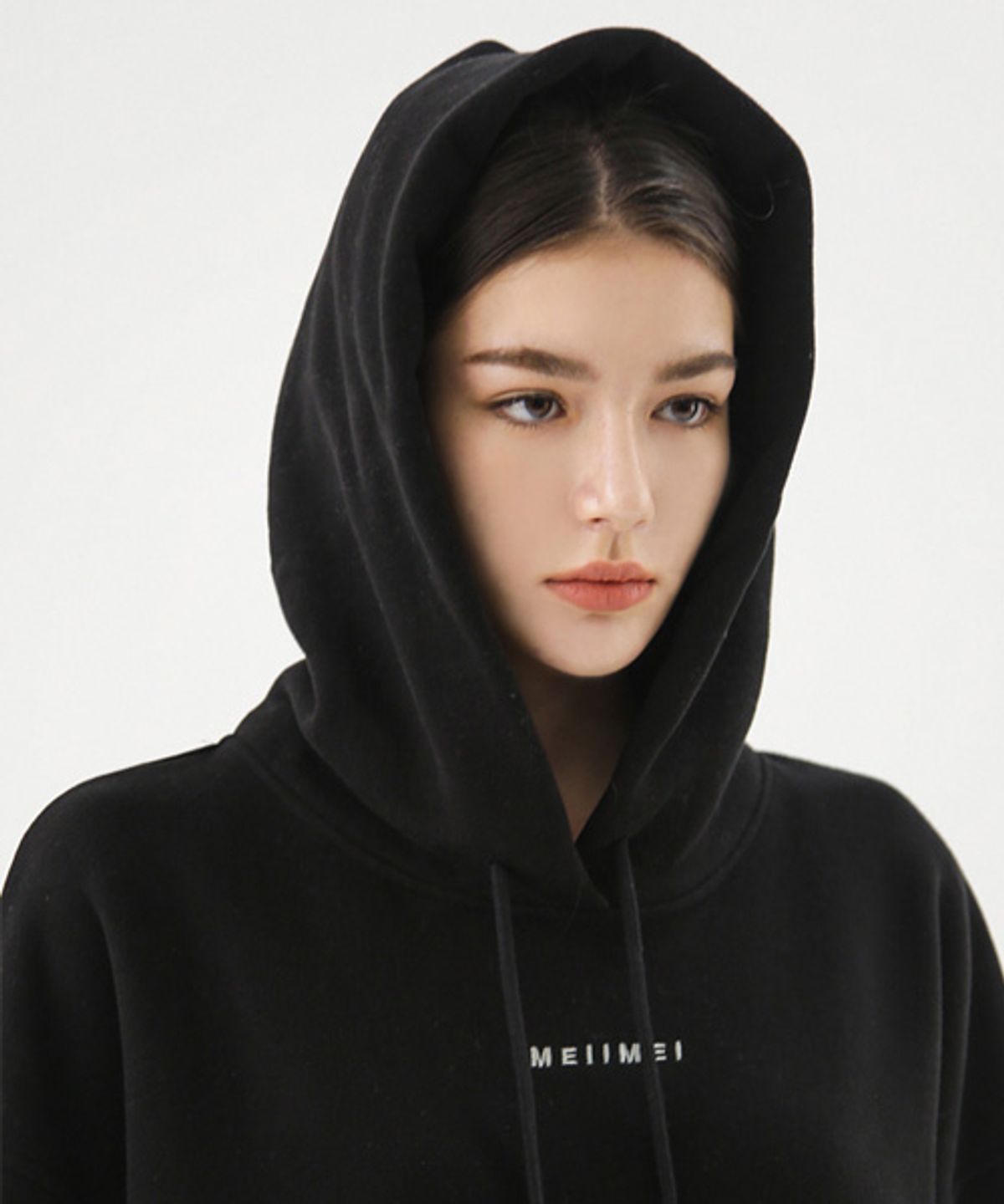 아이미아이(IMEI) 후디 스웻셔츠 블랙