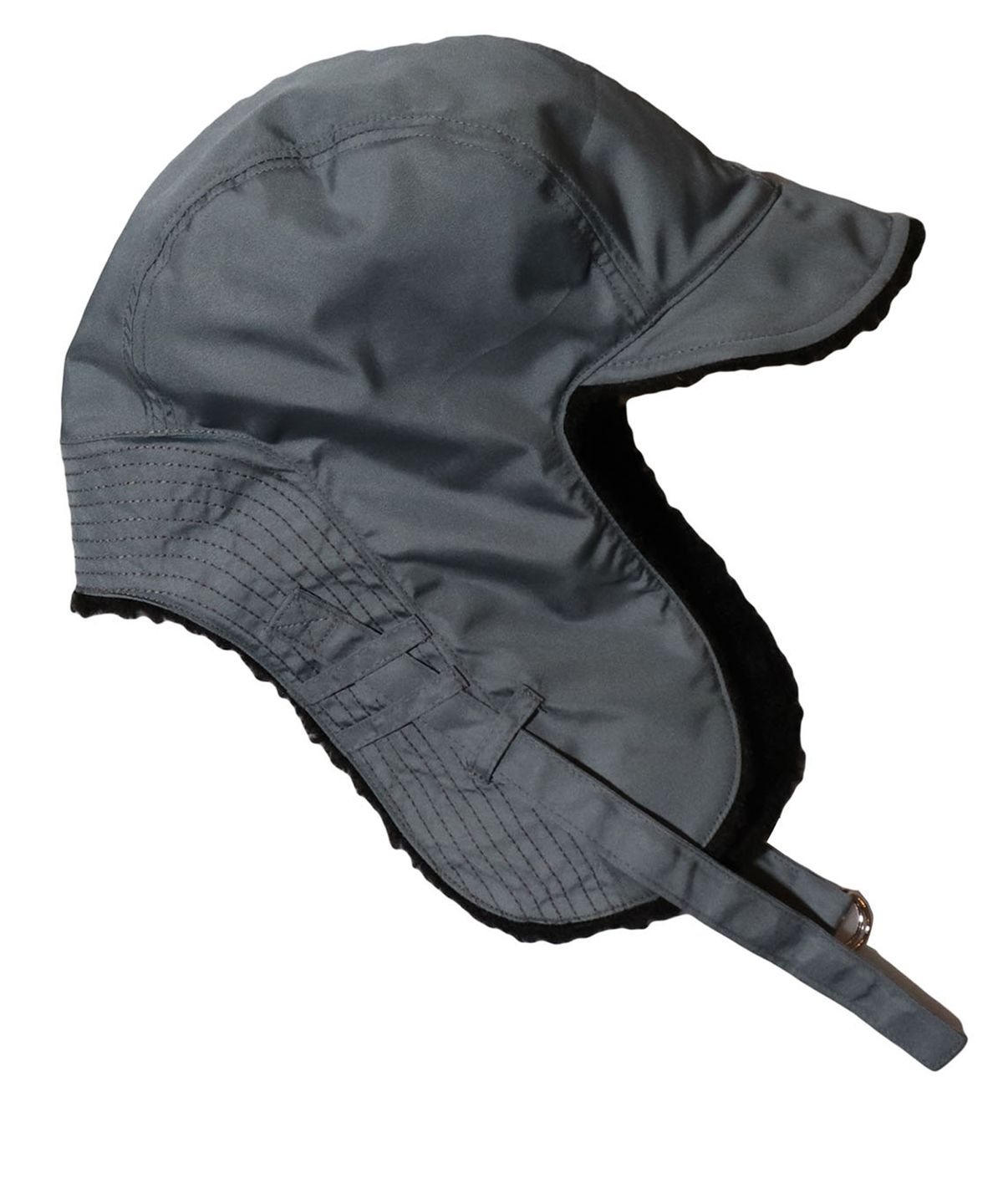 슬리피슬립(SLEEPYSLIP) [unisex]F/W REVERSIBLE SATIN TROOPER HAT GRAY