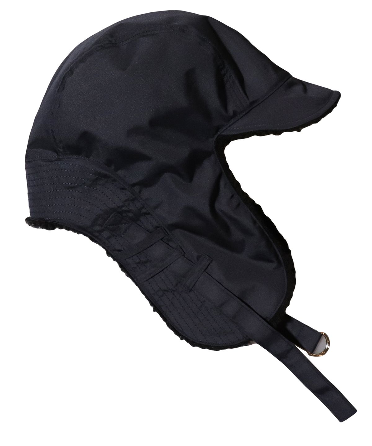슬리피슬립(SLEEPYSLIP) [unisex]F/W REVERSIBLE SATIN TROOPER HAT NAVY