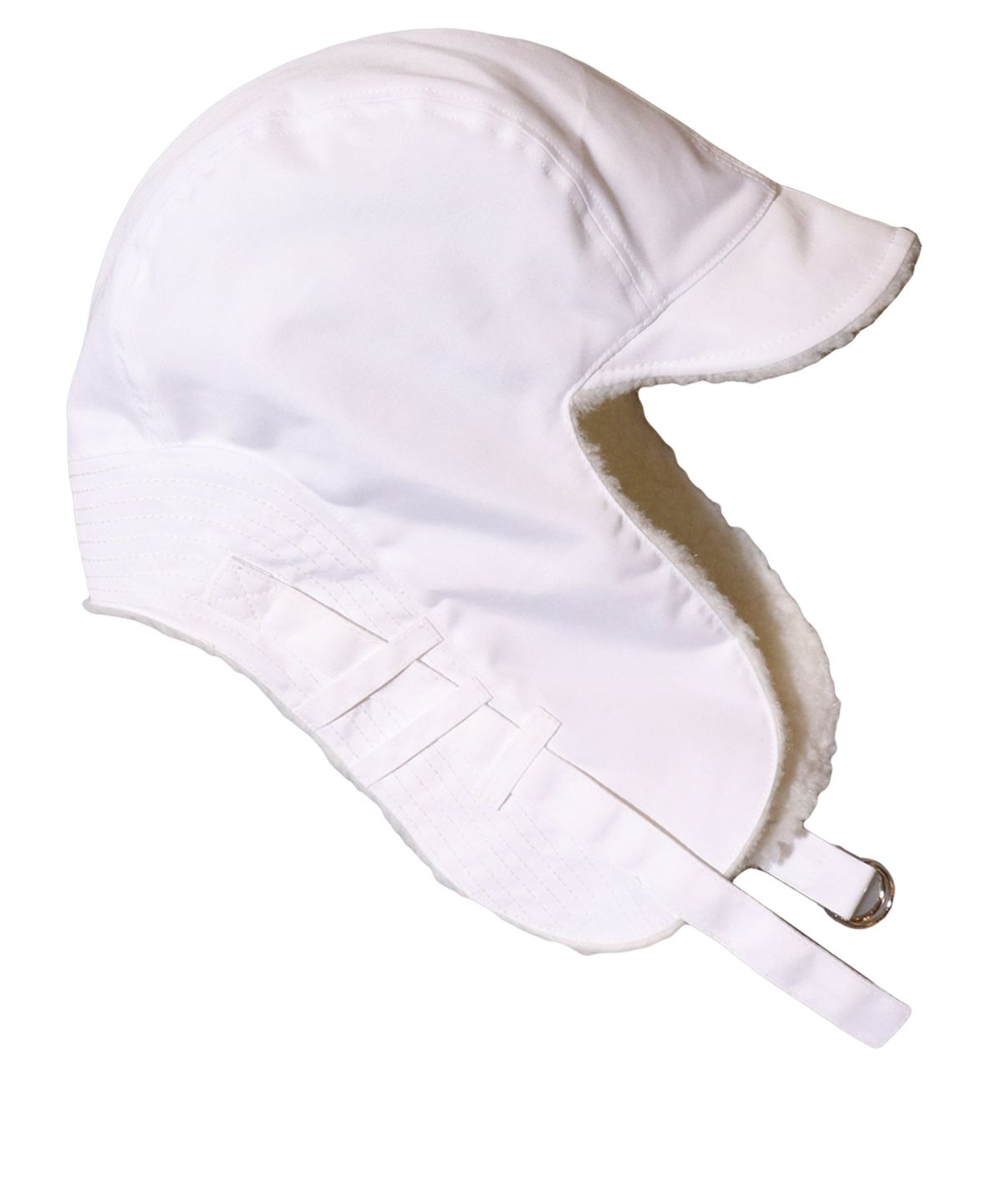 슬리피슬립(SLEEPYSLIP) [unisex]F/W REVERSIBLE SATIN TROOPER HAT WHITE