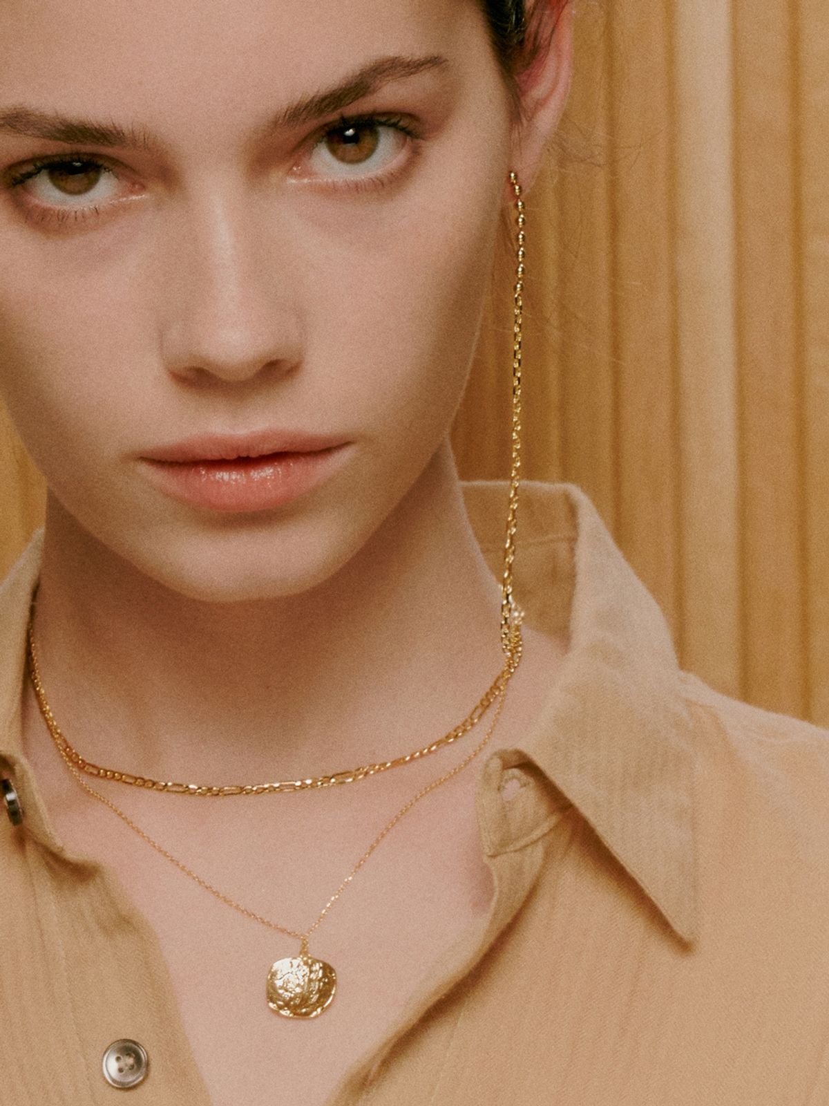 원이너프(ONE ENOUGH) Water Bird Vintage Necklace