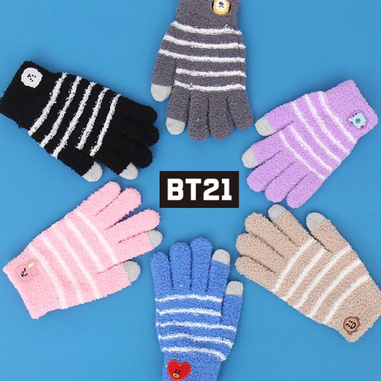BT21 날개사장갑 [뽀송이-60001]