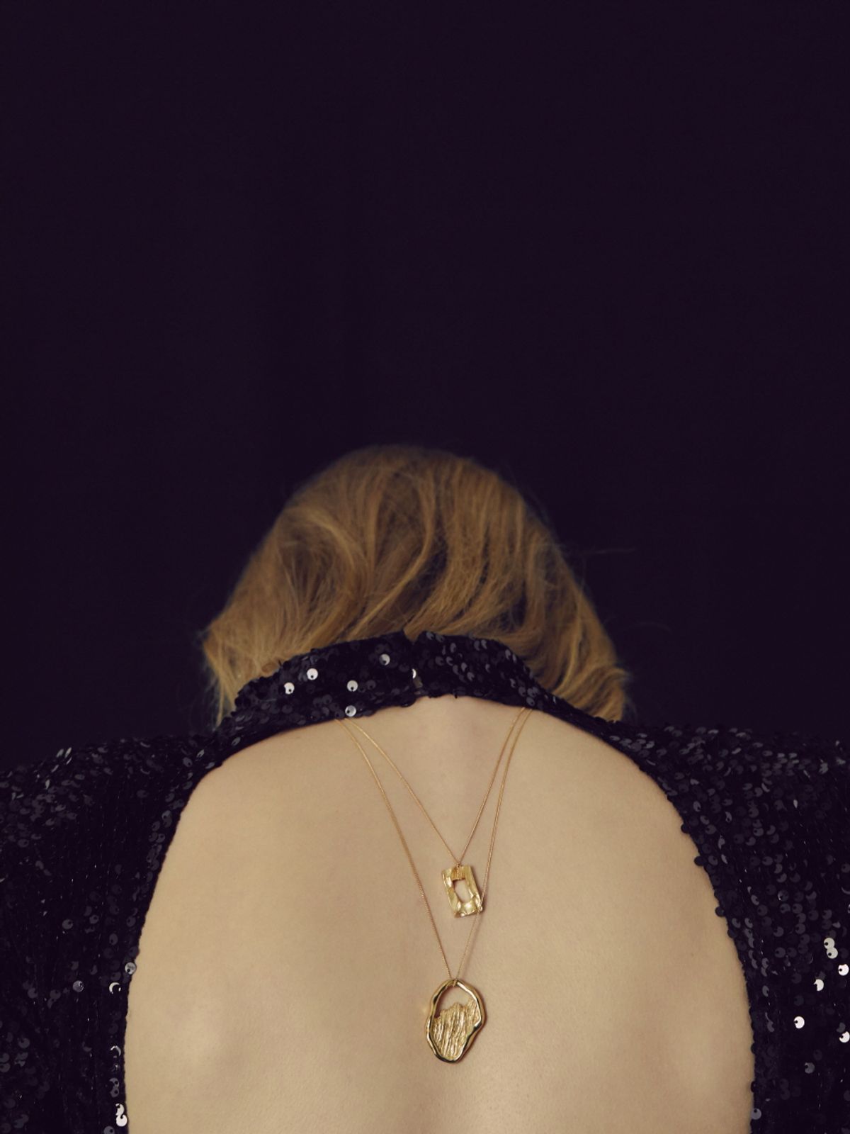 오를린(OHRLIN) Oil painting frame necklace