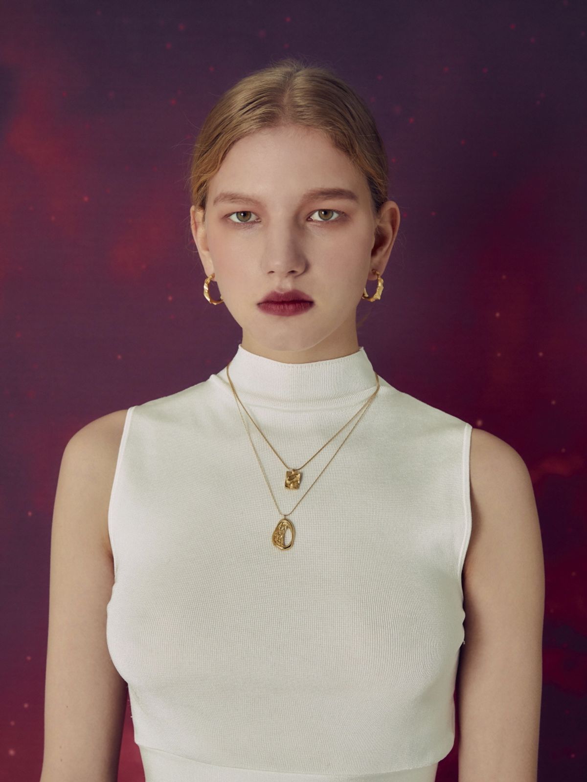오를린(OHRLIN) Frame necklace