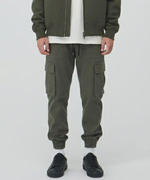 FW 스트롱코튼 카고조거 (빈티지카키)