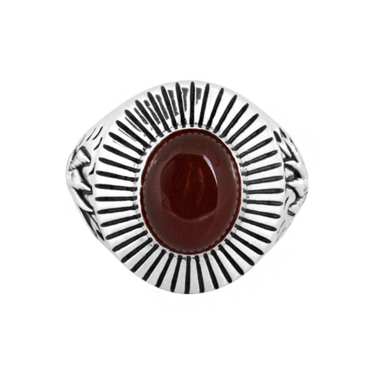 어나니머스아티즌(ANONYMOUS ARTISAN) Swallow Egg ring - Red