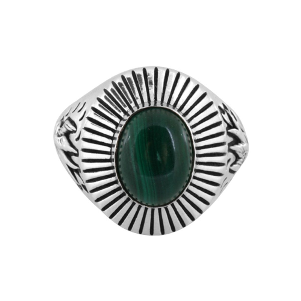어나니머스아티즌(ANONYMOUS ARTISAN) Swallow Egg ring - Green