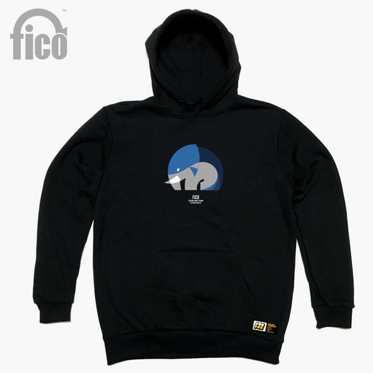 돌돌(DOLDOL) FICO-HOODY-09 익스트림 낚시 브랜드 피코 캐릭터 그래픽 그래피티 디자인 후드티 후디
